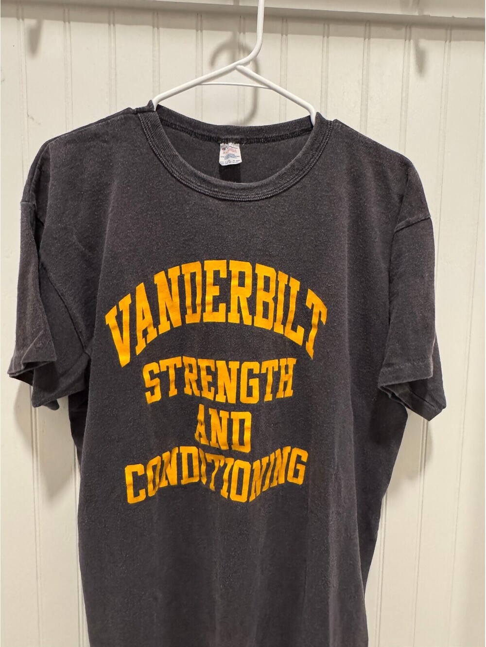 Vintage Champion Made in USA Single Stitch XL 100% Cotton Vanderbilt